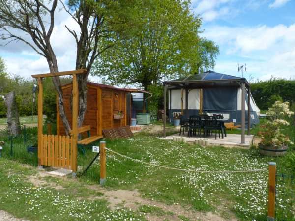 emplacement pour caravane en pleine nature