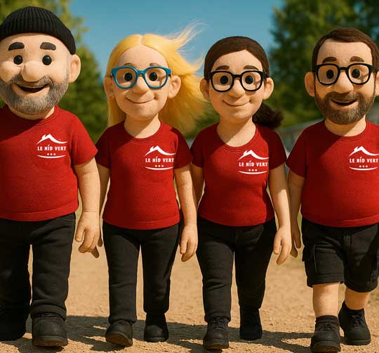 camping vert en France